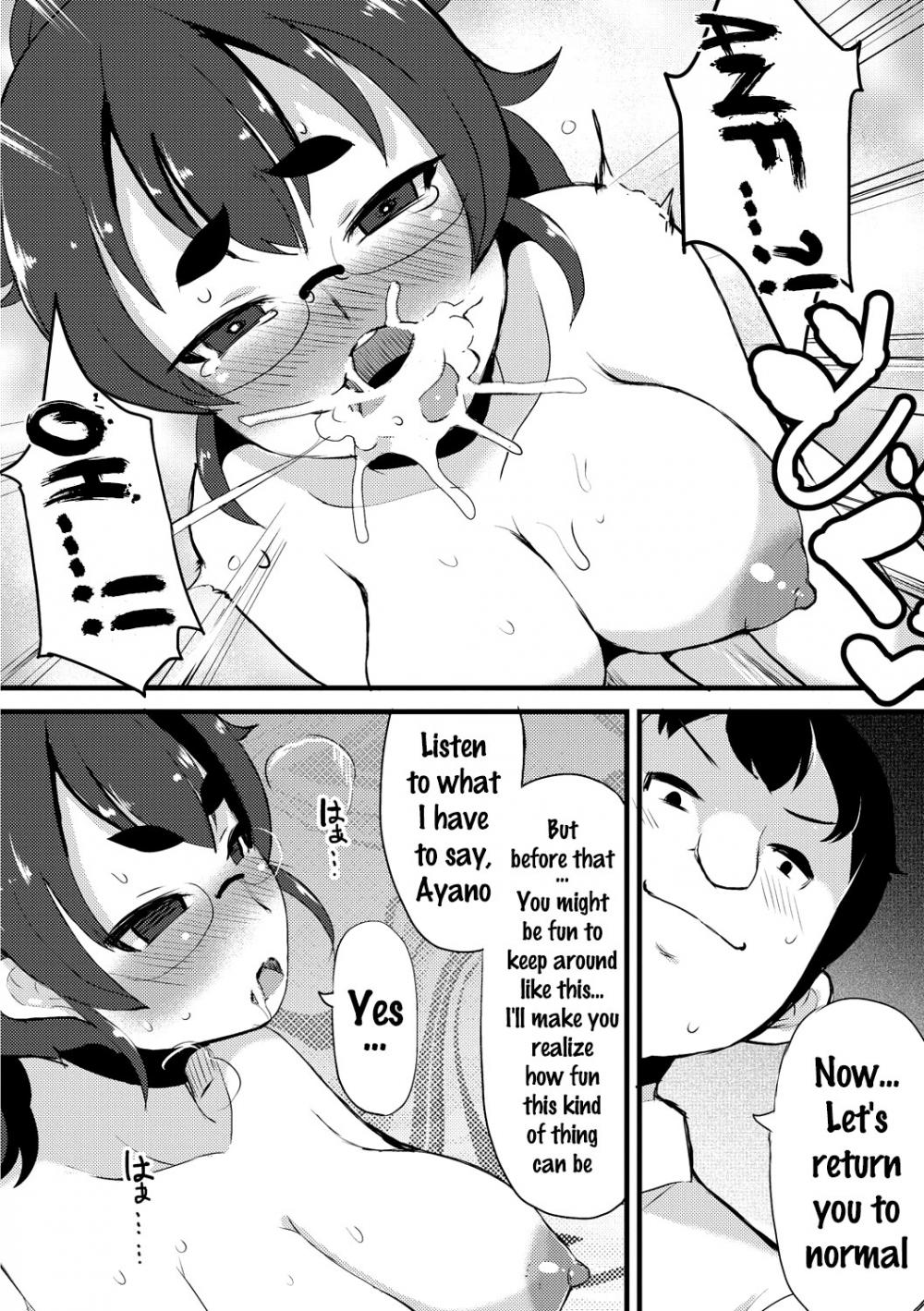 Hentai Manga Comic-A Large Breasted Honor Student Makes The Big Change to Perverted Masochist-Chapter 5-11